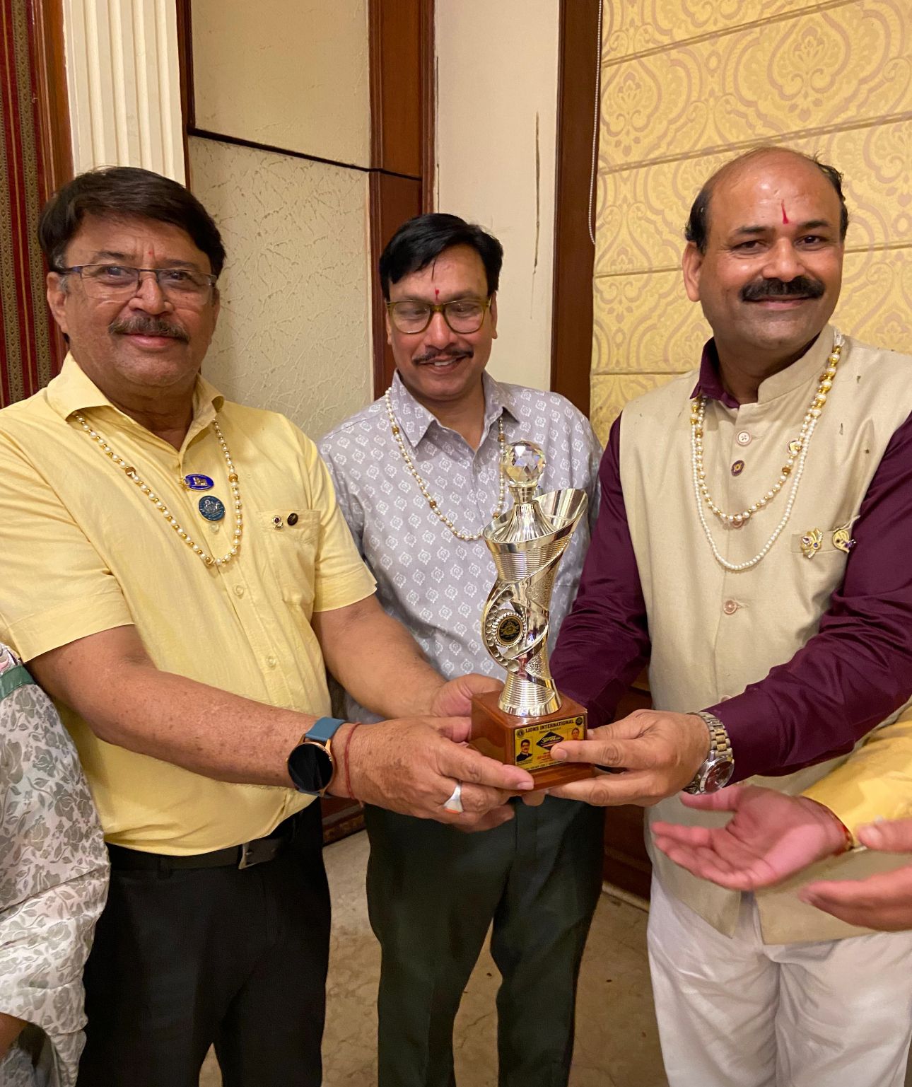 Lions Club Jaipur Sunshine Shines at Region Conference 2026, MJF Lion Manish Sharma Honoured